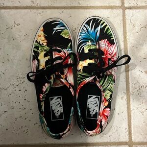 Floral vans